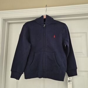 Navy Blue Kids Hoodie by Polo by Ralph Lauren